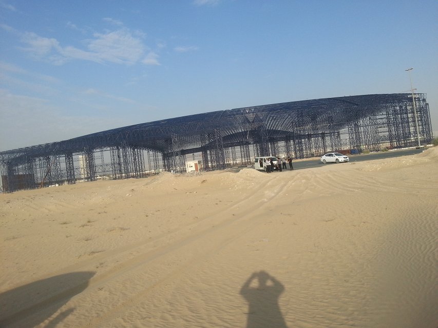 肇东大型场馆网架工程