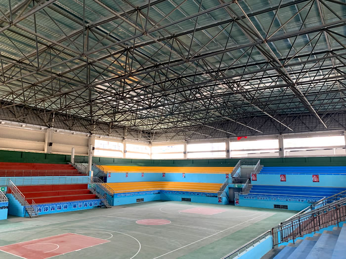肇东富川体育馆网架